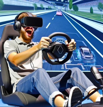AI & VR সিমুলেটর – রিয়েল-লাইফ ড্রাইভিং এক্সপেরিয়েন্স