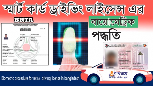 বায়ো-মেট্রিক ও ডিজিটাল লাইসেন্স প্রসেসিং সাপোর্ট